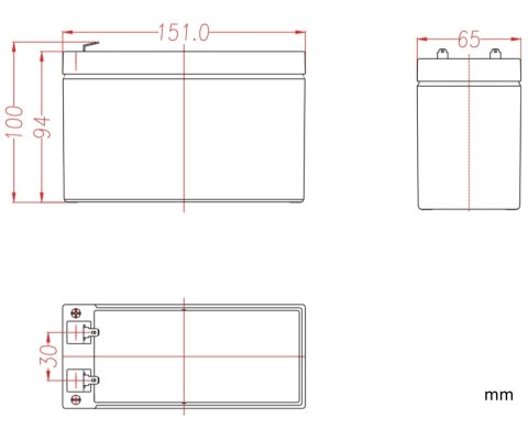 AKUMULATOR ŻELOWY 12V/10AH-NEXON NEXON