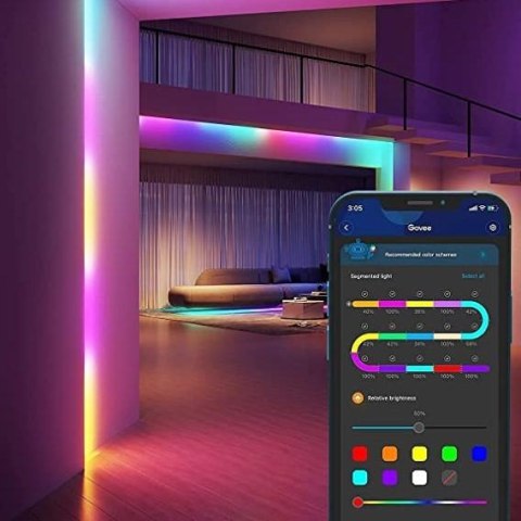 Govee H615A LED Strip Light 5m Taśma LED Wi-Fi, RGB