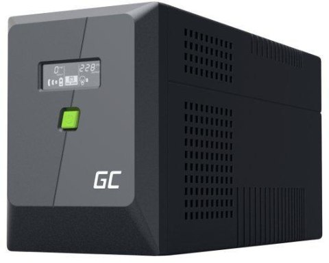 UPS ZASILACZ AWARYJNY Greencell PowerProof 2000VA 1400W LCD CZYSTA SINUSOIDA