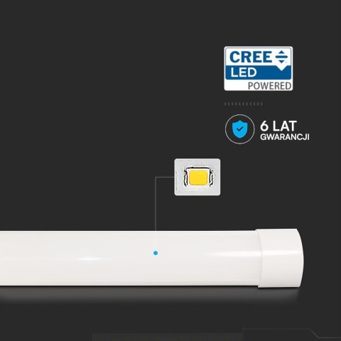 Oprawa V-TAC 10W LED liniowa natynkowa CREE CHIP 30cm 120Lm/W VT-8-10 4000K 1200lm 6 Lat gwarancji