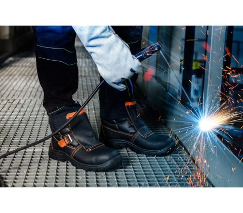 TRZEWIKI SPAWALNICZE S1P SRC SKÓRZANE, ROZMIAR 40