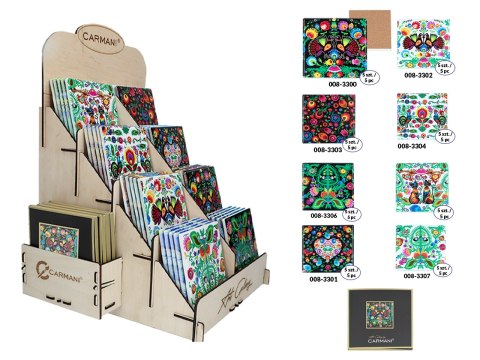 Podkładka ceramiczna - Folk (CARMANI)