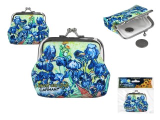 Portfelik mały - V. van Gogh, Irysy (CARMANI)