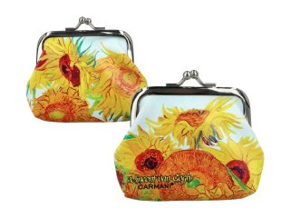 Portfelik mały - V. van Gogh, Słoneczniki (CARMANI)