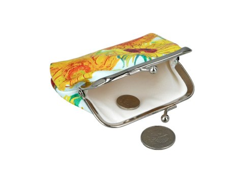 Portfelik mały - V. van Gogh, Słoneczniki (CARMANI)