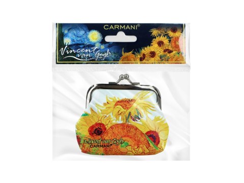 Portfelik mały - V. van Gogh, Słoneczniki (CARMANI)