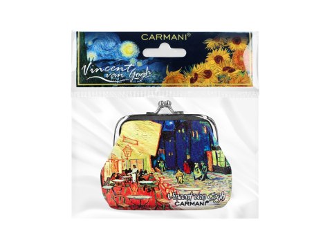 Portfelik mały - V. van Gogh, Taras kawiarni w nocy (CARMANI)