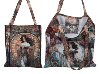 Torba na ramię - inspirowana malarstwem A. Mucha (CARMANI)