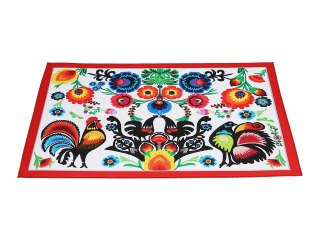 Podkładka na stół - Folk, Koguty (CARMANI)