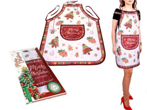 Fartuszek kuchenny - Dekoracja świąteczna (CARMANI)