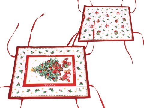 Koszyk na pieczywo duży - Boże Narodzenie (CARMANI)