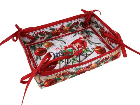 Koszyk na pieczywo duży - Boże Narodzenie (CARMANI)