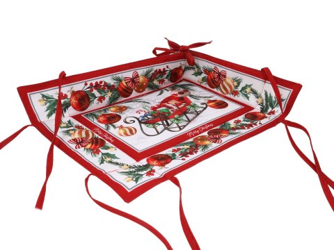 Koszyk na pieczywo duży - Boże Narodzenie (CARMANI)