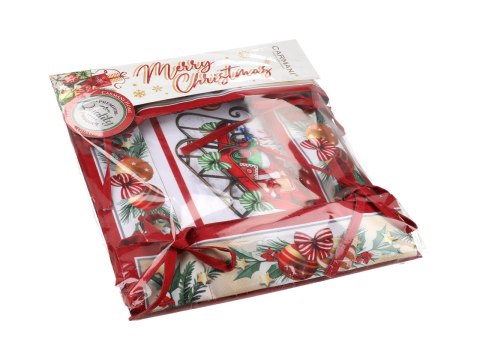 Koszyk na pieczywo duży - Boże Narodzenie (CARMANI)