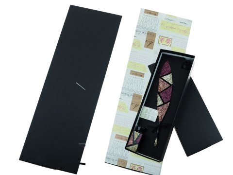 Zestaw piśmienniczy - Pióro ze stalówką i tuszem, Rio