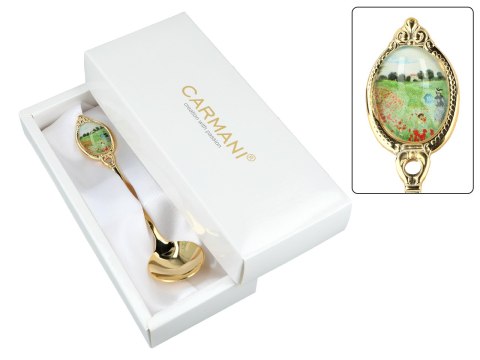 Łyżeczka do cukru - C. Monet, Pole maków (CARMANI)