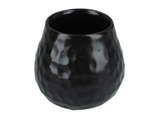 Naczynie Ceramiczne do Yerby - plaster miodu, czarny