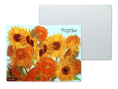 Deska szklana - V. van Gogh, Słoneczniki (CARMANI)
