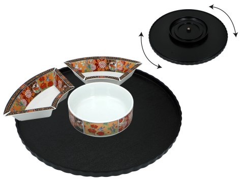 Naczynie ceramiczne do serwowania przekąsek - Lazy Suzan