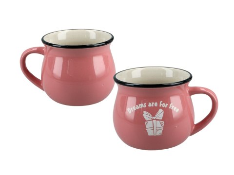 Kubek mały, różowy - Dreams are for free