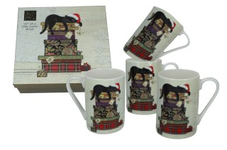 Kpl. 4 kubków - Bug Art Cat