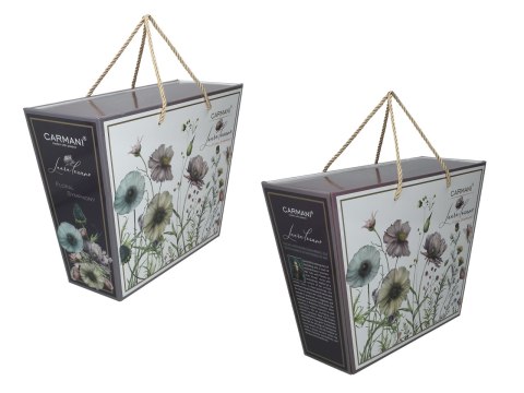 Kpl. filiżanka i kubek - Kwiaty (CARMANI)