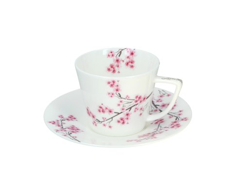 Kpl. filiżanka i kubek - Kwitnąca wiśnia (CARMANI)