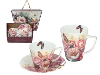Kpl. filiżanka i kubek - Róże (CARMANI)