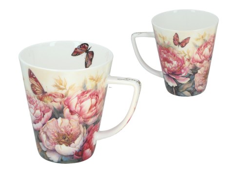 Kpl. filiżanka i kubek - Róże (CARMANI)