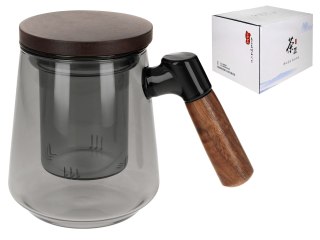 Kubek szklany z zaparzaczem