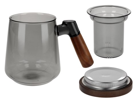 Kubek szklany z zaparzaczem
