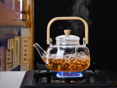 Czajnik szklany