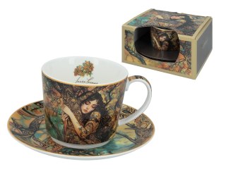 Filiżanka ze spodkiem - L. Lozano, Lady`s Floral Symphony (CARMANI)