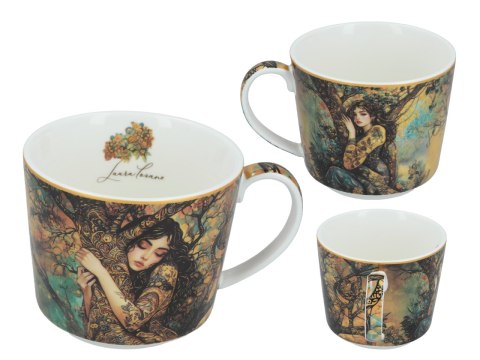 Filiżanka ze spodkiem - L. Lozano, Lady`s Floral Symphony (CARMANI)