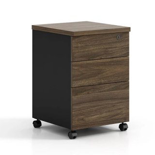 ANGEL Kontener biurowy Angel Loft Work Dark z szufladami