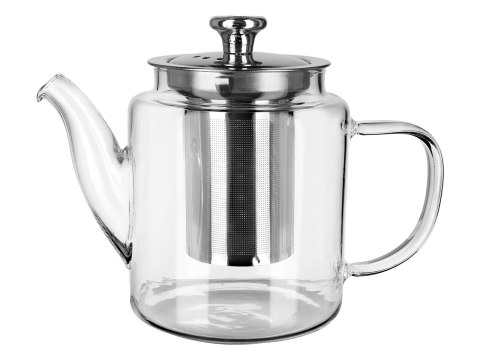 Czajnik szklany z sitkiem