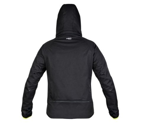 KURTKA MIX&MATCH SOFTSHELL CZARNO-ŻÓŁTA ROZMIAR XL