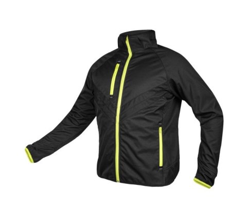 KURTKA MIX&MATCH SOFTSHELL CZARNO-ŻÓŁTA ROZMIAR M