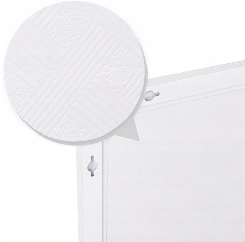 Panel grzewczy IR CRONOS Carbon P800 White