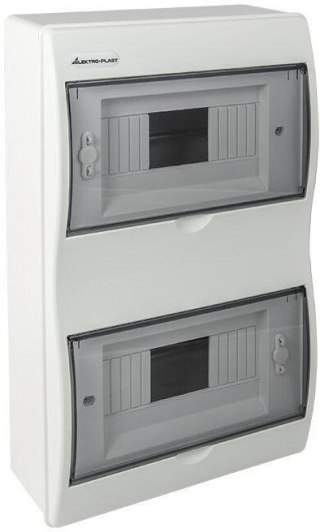 Rozdzielnica n/t RN-16 Fala (N+PE) IP40 403x238x95mm, biała | 7.4 Elektro-Plast Opatówek