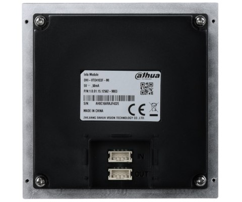 MODUŁ INFORMACYJNY VTO4103F-MI DAHUA