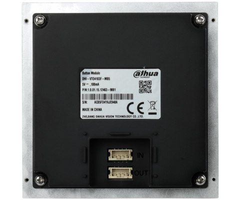 MODUŁ KLAWIATURY VTO4103F-MB5 DO MODUŁU VTO4103F DAHUA