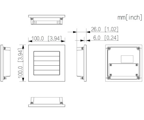 MODUŁ KLAWIATURY VTO4103F-MDB10 DO MODUŁU VTO4103F DAHUA