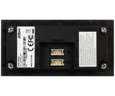 MODUŁ KLAWIATURY VTO4103FB-MB2 DO MODUŁU VTO4103FB DAHUA