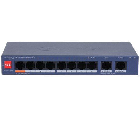 SWITCH POE CS4010-8ET2GT-60 8-PORTOWY DAHUA