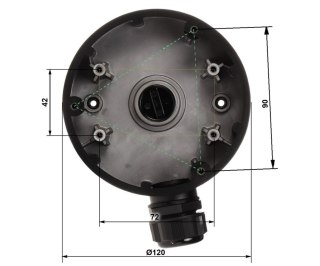 UCHWYT KAMERY STG-1280ZJ-DM46(BLACK) STG