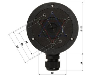UCHWYT KAMERY STG-1280ZJ-XS(BLACK) STG