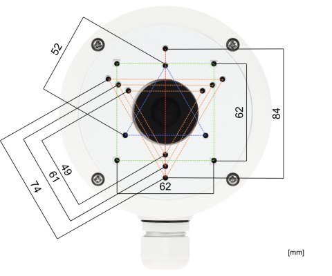 UCHWYT KAMERY STG-1280ZJ-S STG