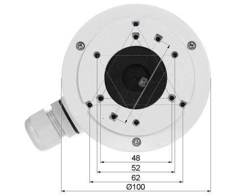 UCHWYT KAMERY STG-1280ZJ-XS STG