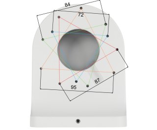 UCHWYT KAMERY STG-PFB203W STG